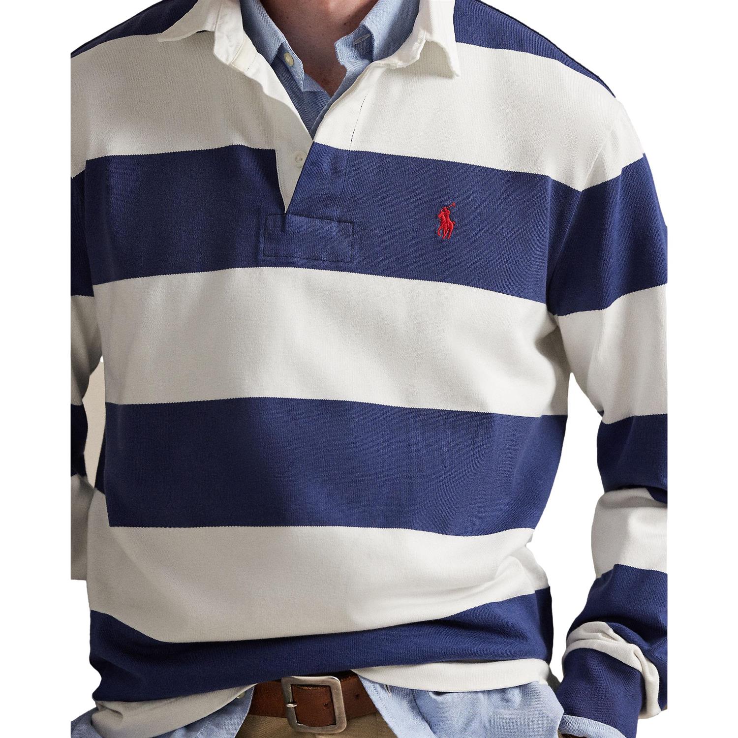 Polo Ralph Lauren The Iconic Rugby Shirt Genser Striper - chrismoa.no