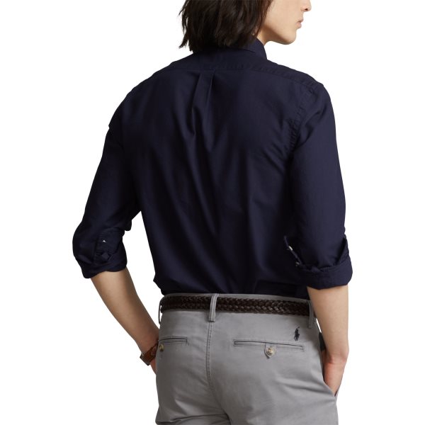 Polo Ralph Lauren Slim Fit Skjorte Mørkeblå - chrismoa.no