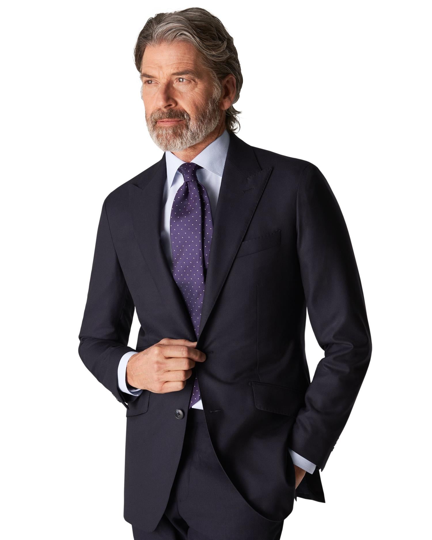 Eton Slim Striped Poplin Shirt Skjorte Lyseblå - chrismoa.no