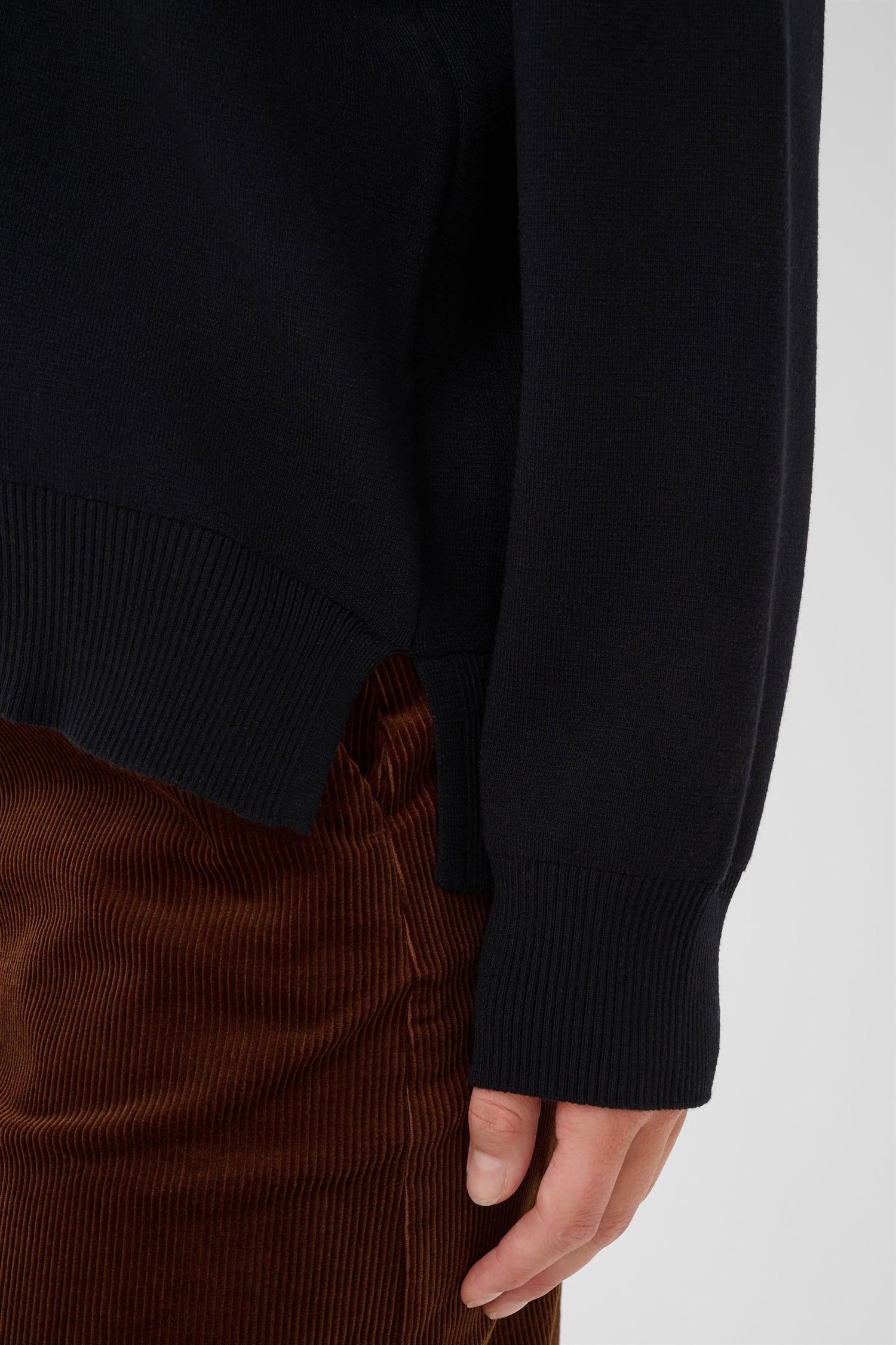Part Two Chantallypw Pullover Genser Black