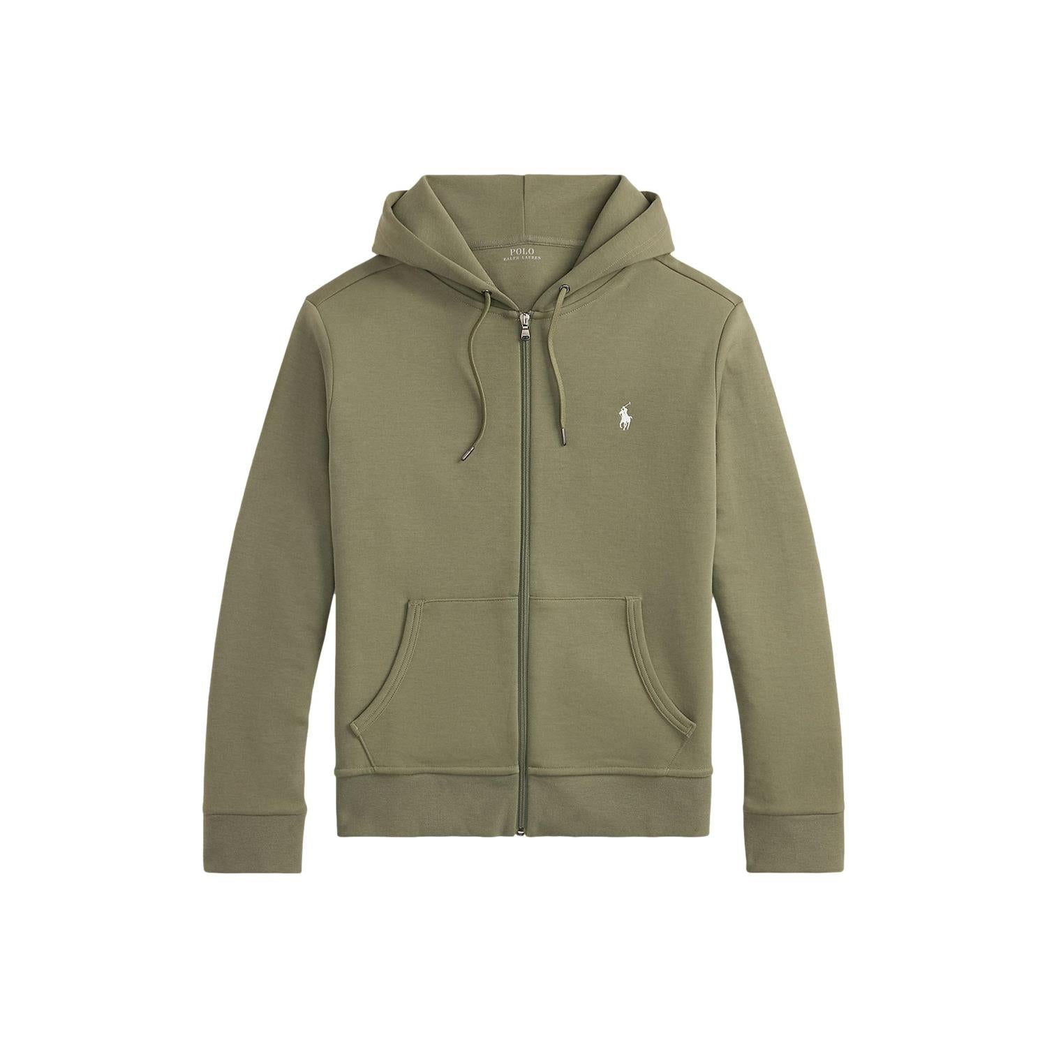 Polo Ralph Lauren Double-Knit Full-Zip Hoodie Genser Grønn