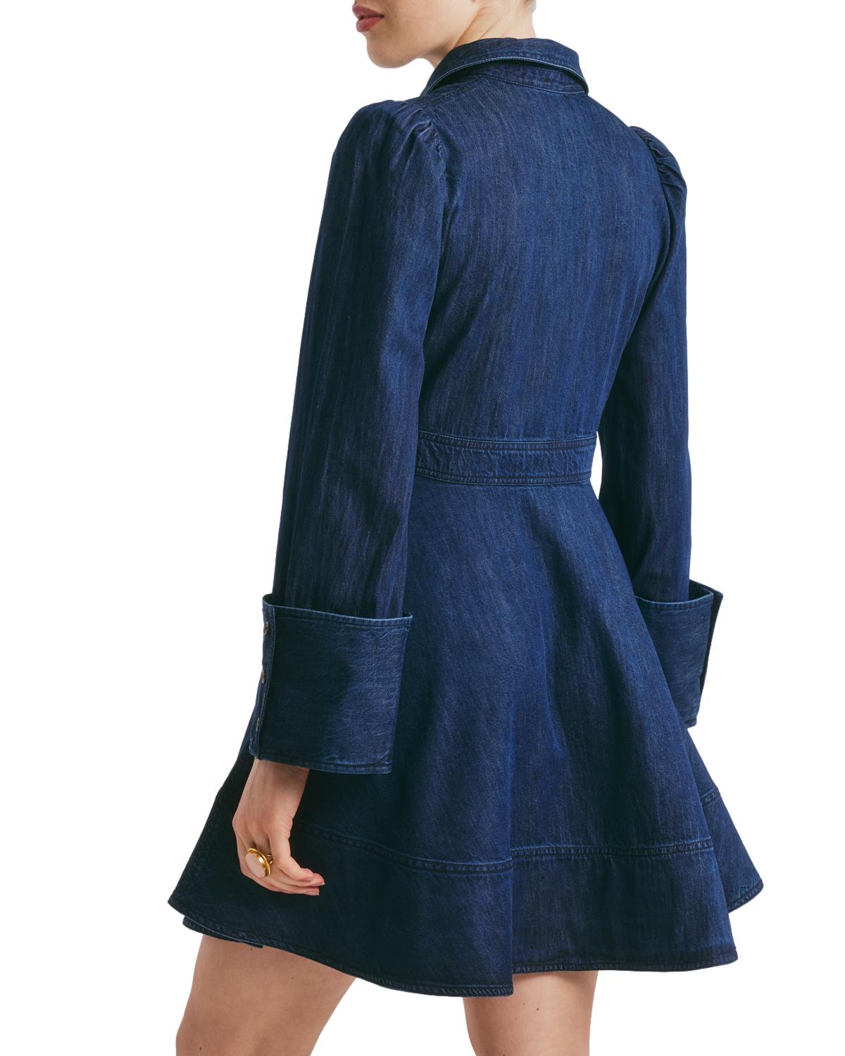 By TiMo Denim Mini Dress Kjole Denim