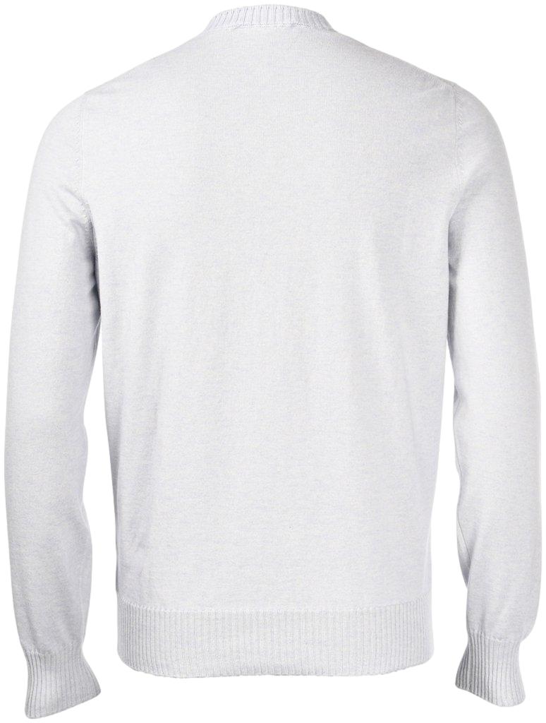 Gran Sasso Cotton Cashmere Crewneck Genser Lyseblå