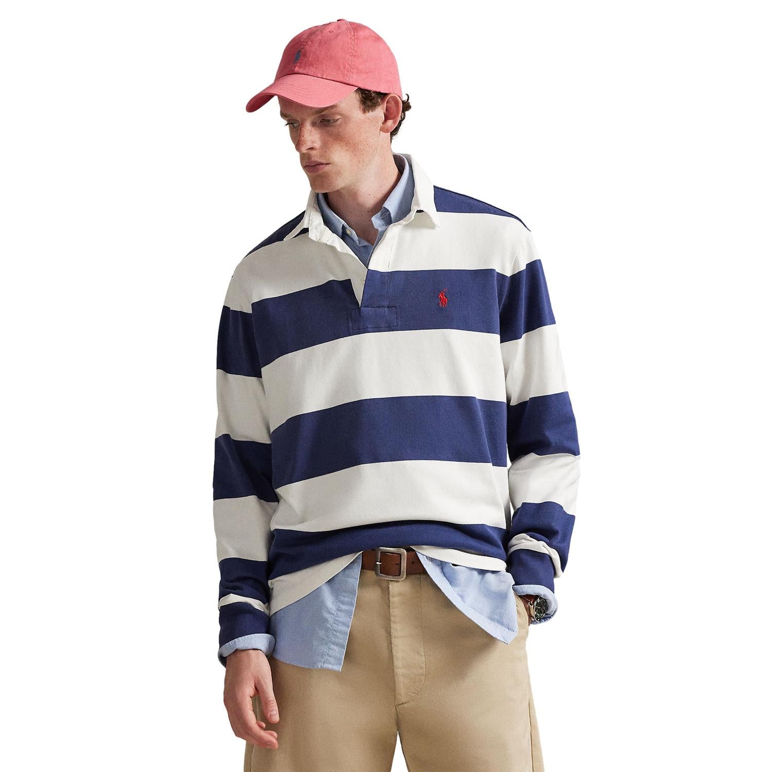 Polo Ralph Lauren The Iconic Rugby Shirt Genser Striper - chrismoa.no