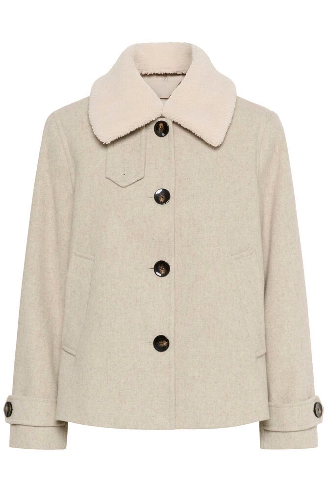 Part Two SylviaPW OTW Jakke Beige - chrismoa.no