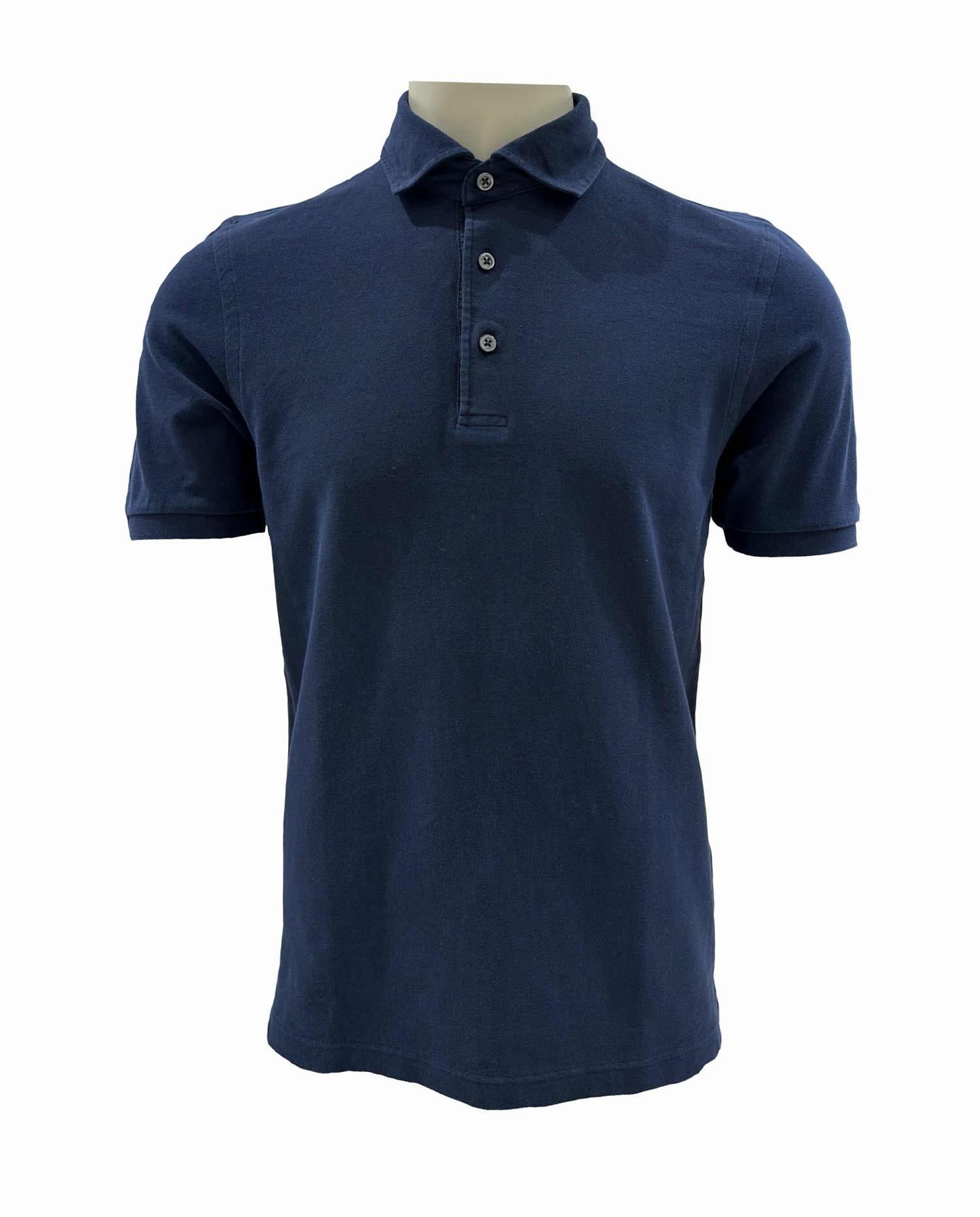 Gran Sasso Polo T-Shirt Marine - chrismoa.no