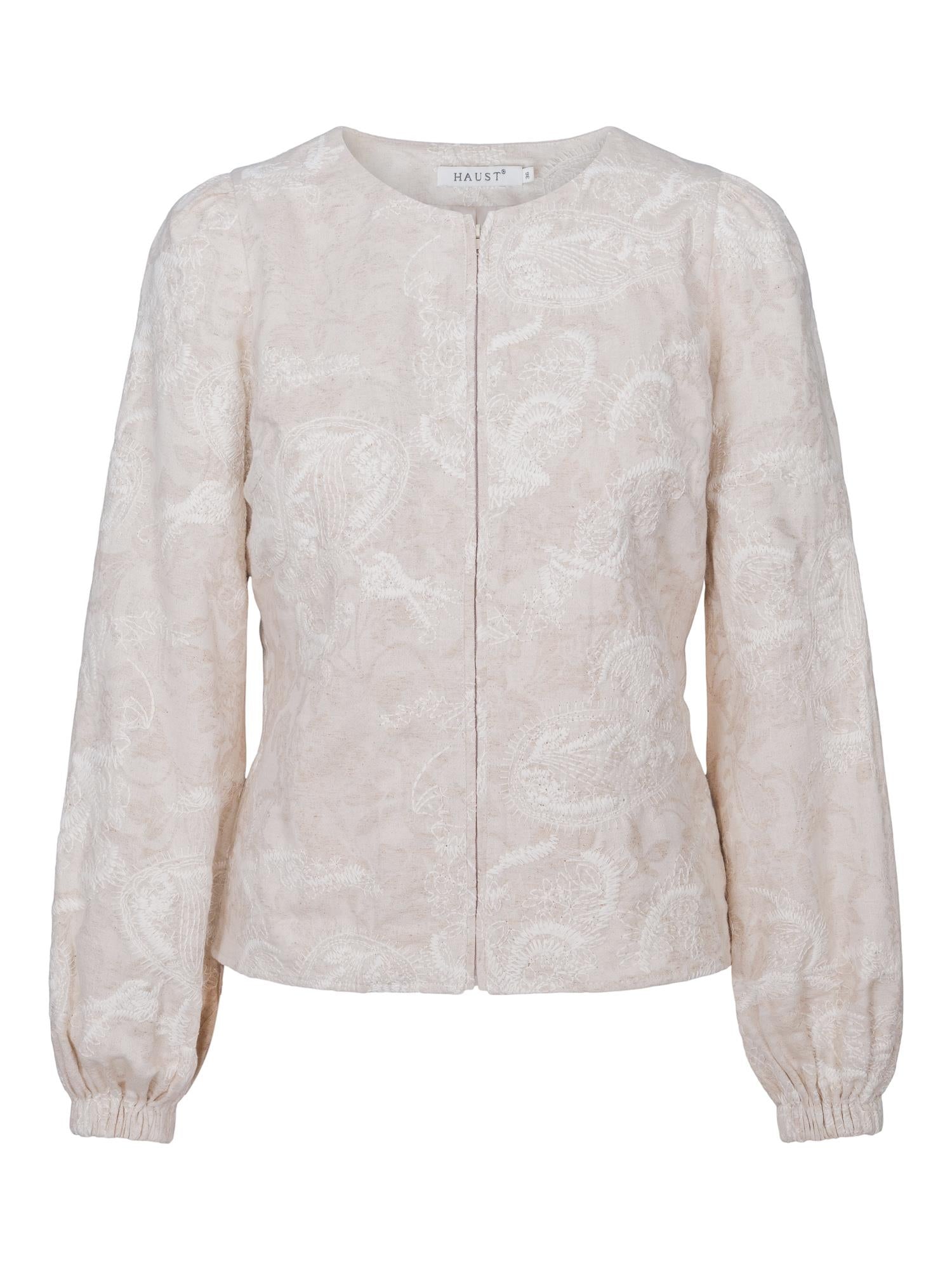 Haust Fab Blouse Bluse Lys-Beige - chrismoa.no