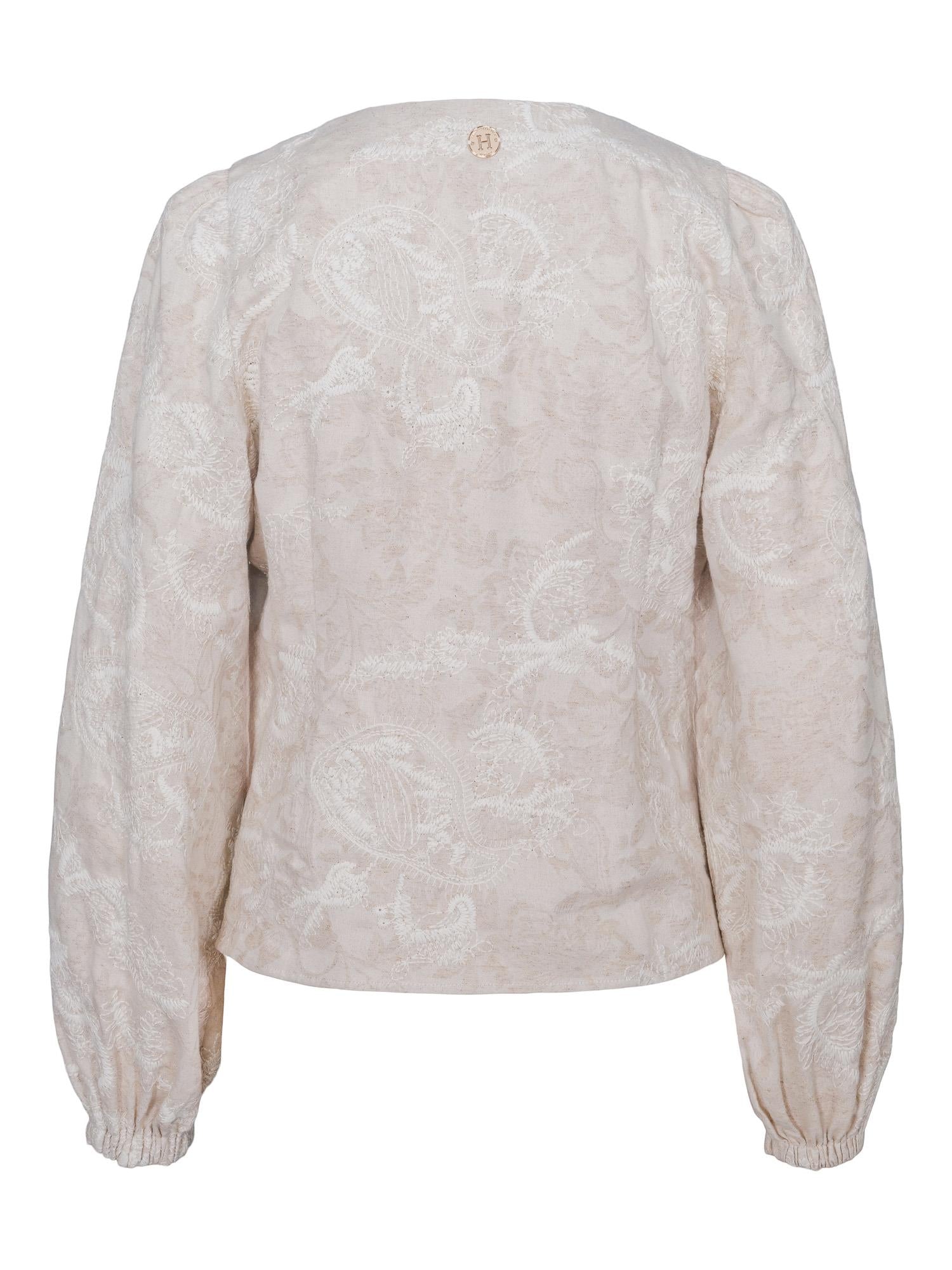 Haust Fab Blouse Bluse Lys-Beige - chrismoa.no
