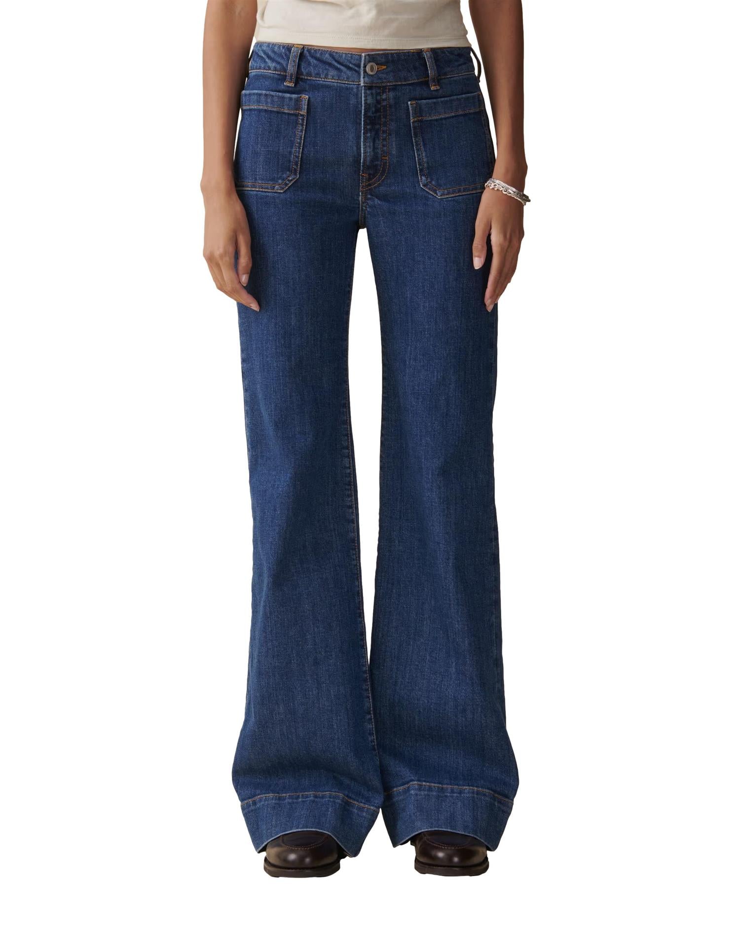 Jeanerica St Monica Low Jeans Denim - chrismoa.no