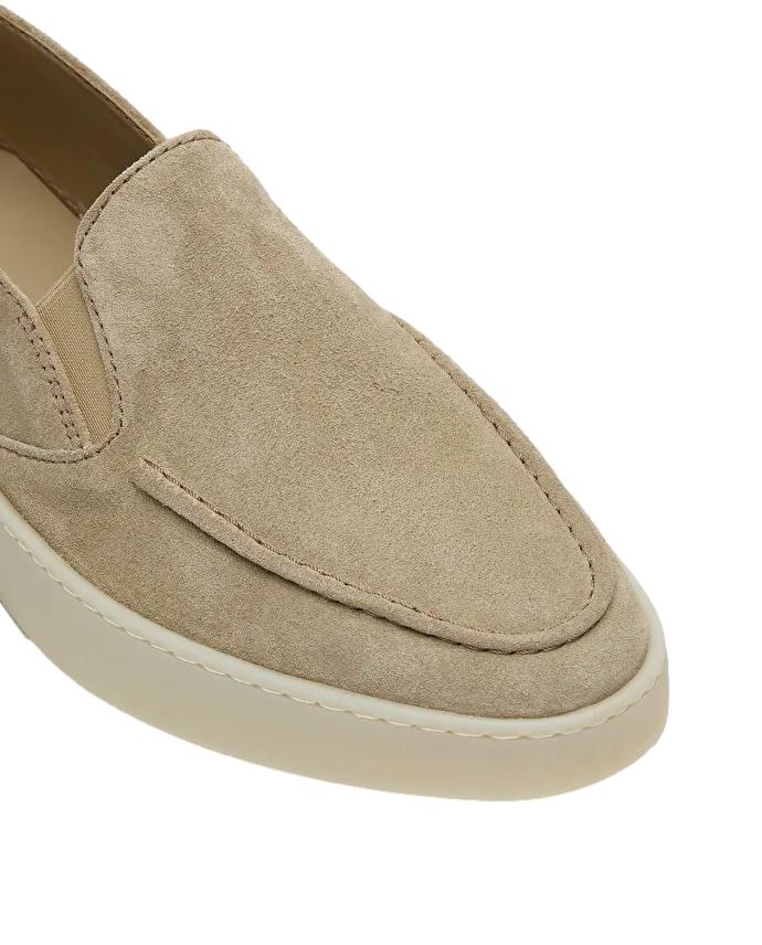 Lottusse Fornells beige sko for menn med lærtekstur og komfortabel passform, perfekt for hverdagsbruk.