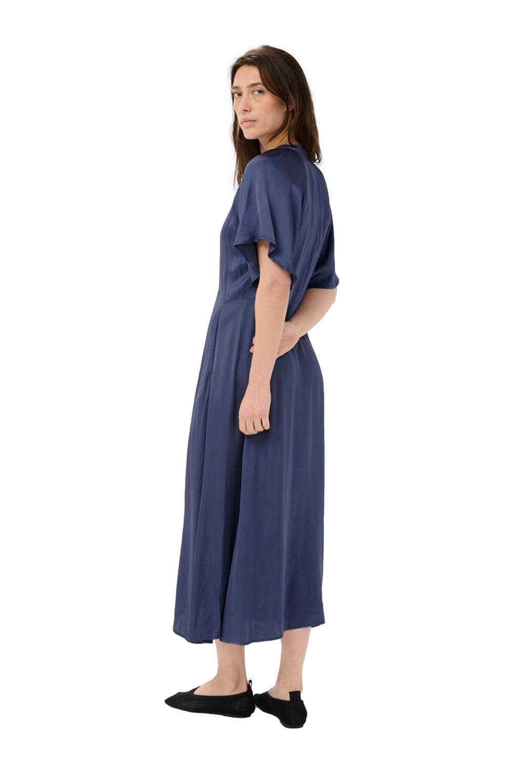 Part Two AlajaPW Dress Kjole Blå - chrismoa.no