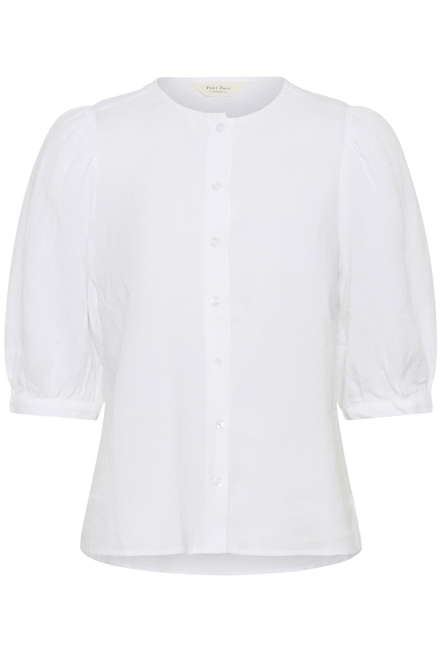 Part Two Azrapw Sh Skjorte Bright White - chrismoa.no