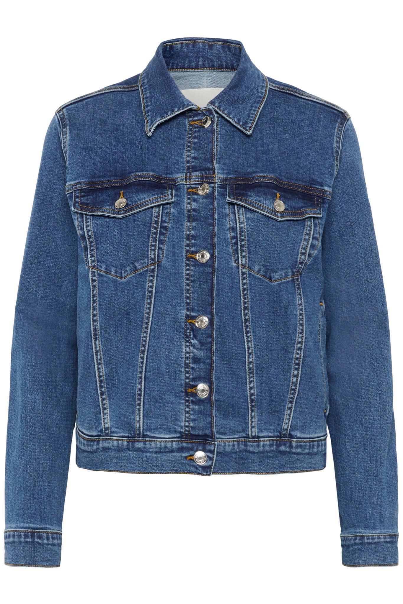 Part Two Nicholiapw Ja Jakke Medium Dark Blue Denim - chrismoa.no