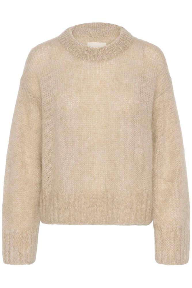 Part Two SillePW Pullover Genser Lys-Beige - chrismoa.no