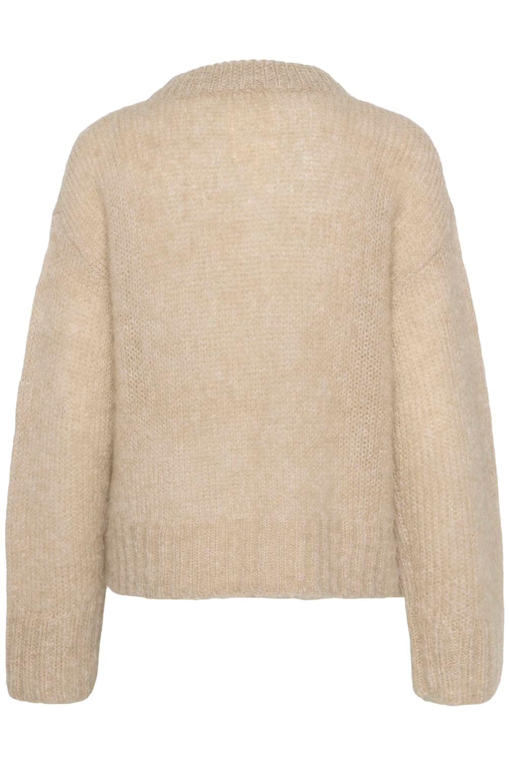 Part Two SillePW Pullover Genser Lys-Beige - chrismoa.no