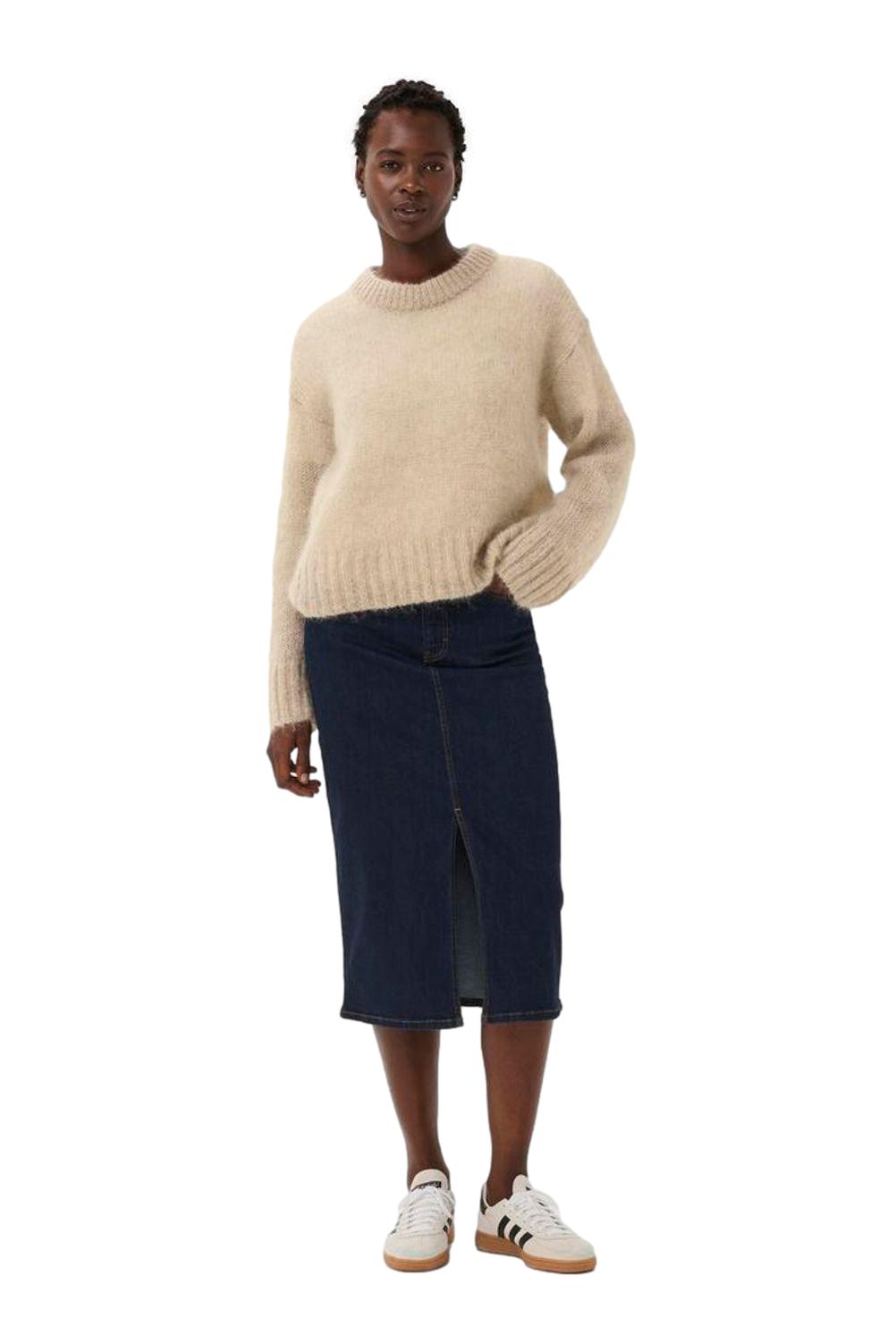 Part Two SillePW Pullover Genser Lys-Beige - chrismoa.no