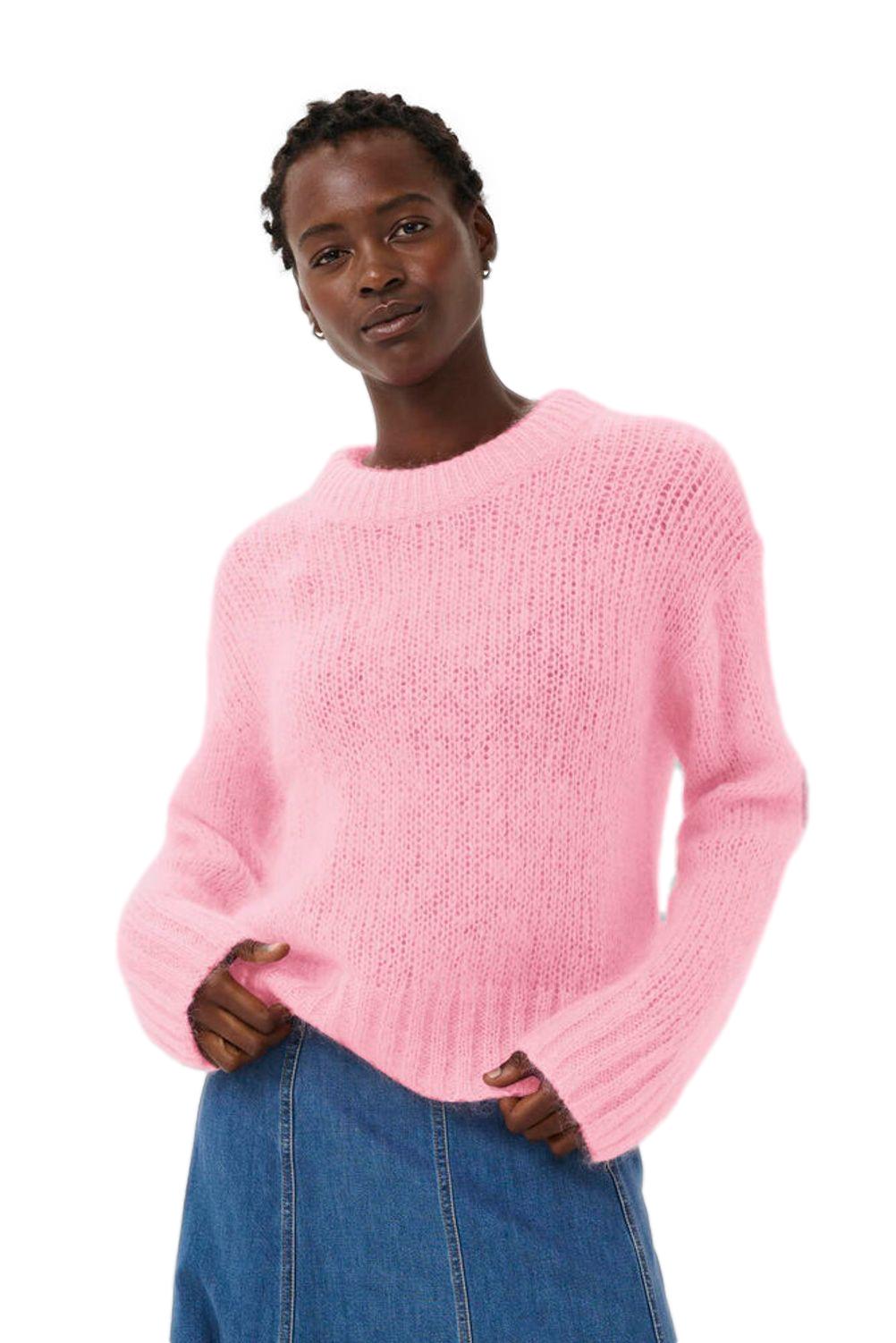 Part Two SillePW Pullover Genser Rosa - chrismoa.no