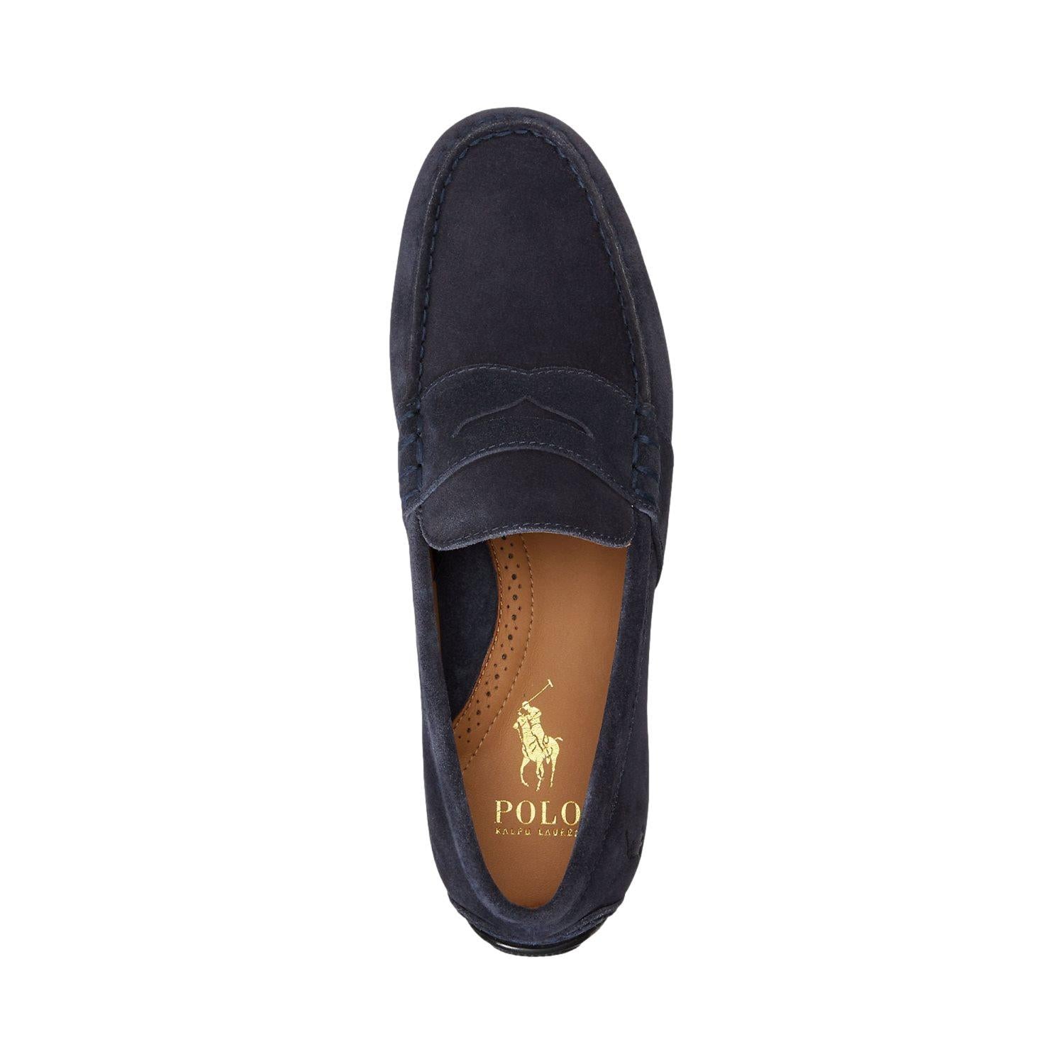 Polo Ralph Lauren Reynold Suede Driver Sko Mørkeblå - chrismoa.no