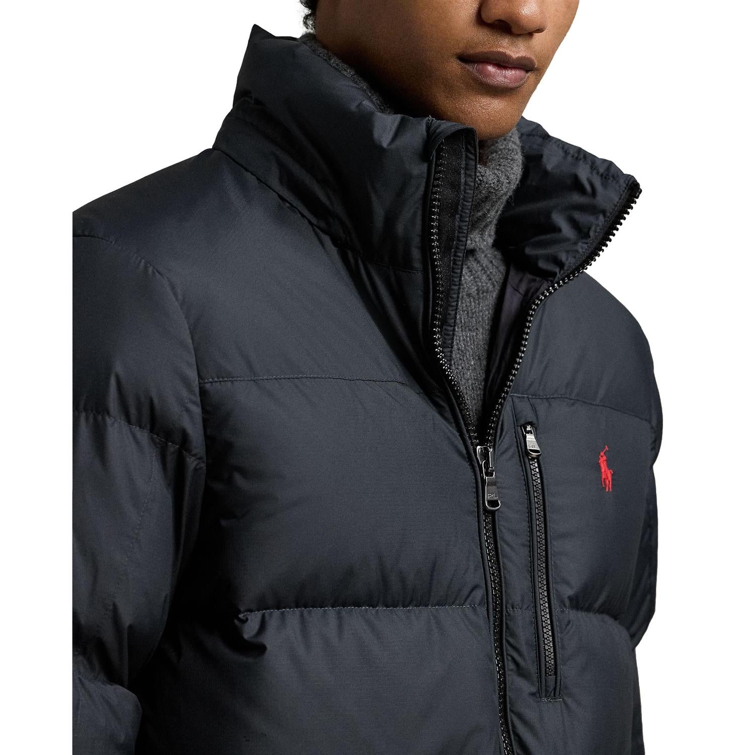 Polo Ralph Lauren The Gorham Down Jacket Jakke Sort - chrismoa.no