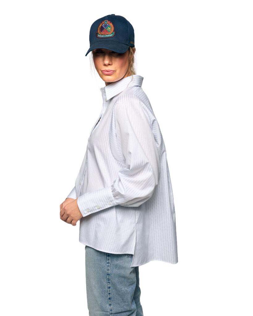 REBELOUP Anne Skjorte Striper - chrismoa.no