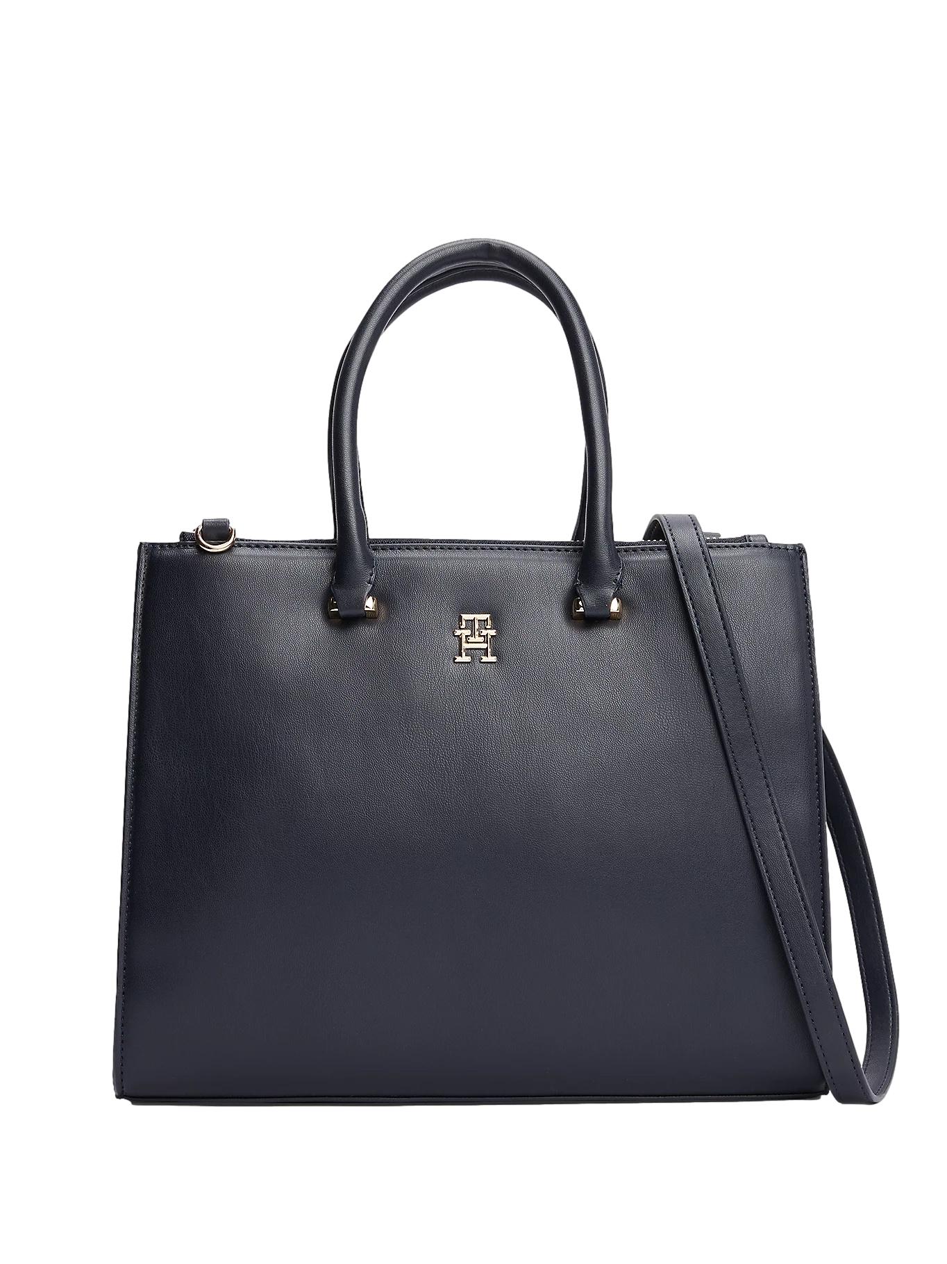 Tommy Hilfiger TH Eternity Med Tote Veske Sort - chrismoa.no