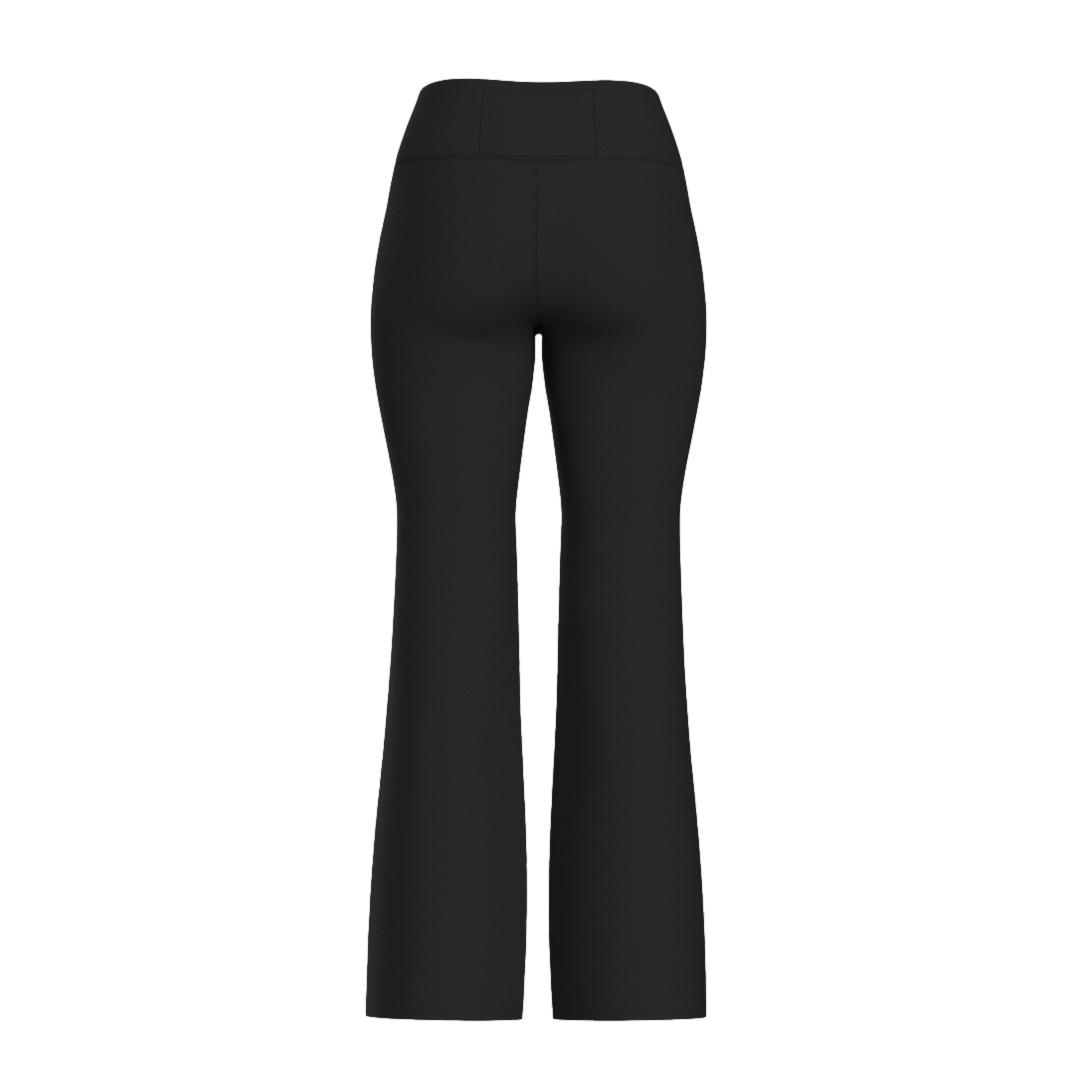 Sort joggebukse fra We Norwegians Honor Flared Pant med komfortabel passform og avslappet stil.