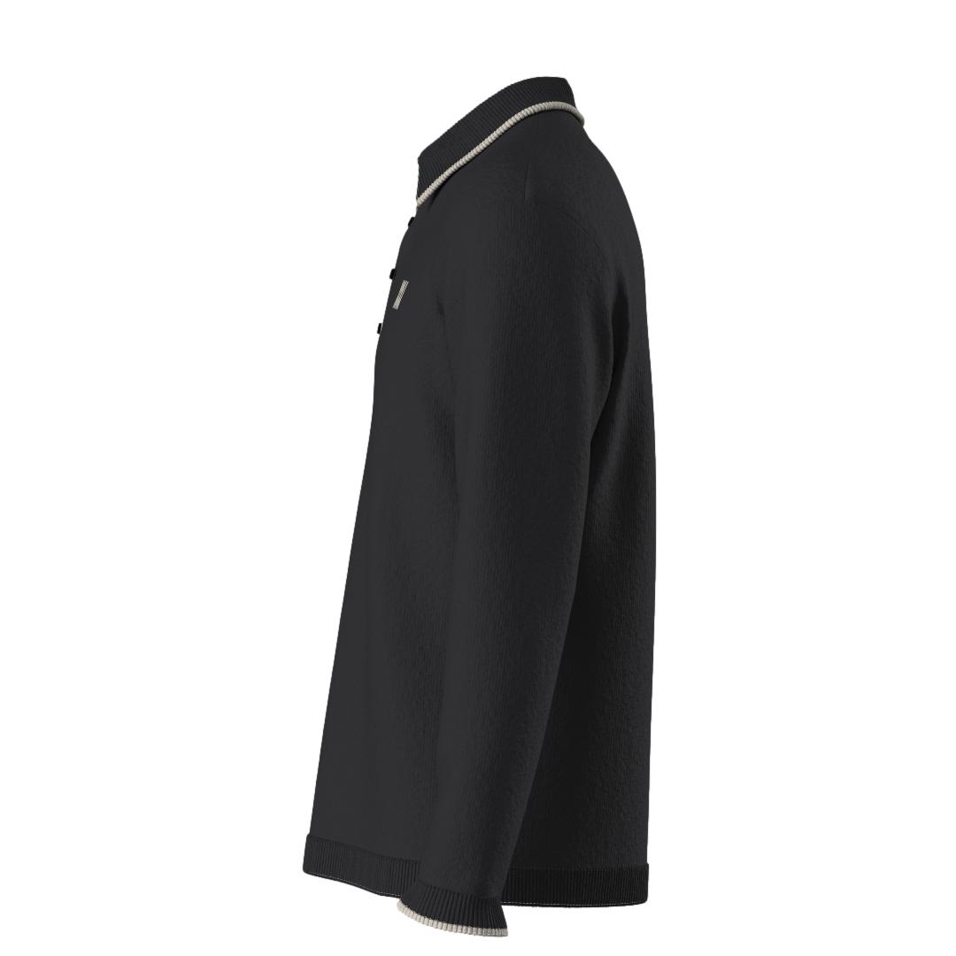 We Norwegians Putting Polo Long Sleeve T-Shirt Marine - chrismoa.no