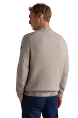 Paul & Shark Wool Sweater With Buttons Closure Genser Beige - chrismoa.no