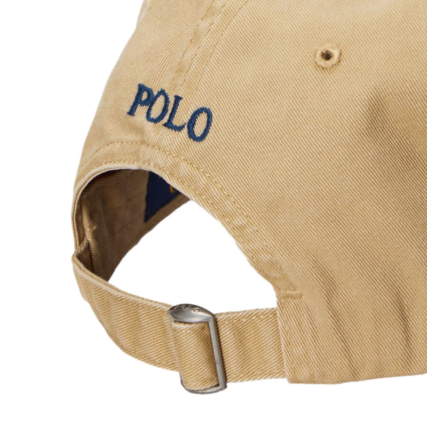 Polo Ralph Lauren Cotton Chino Baseball Cap Caps Beige - chrismoa.no