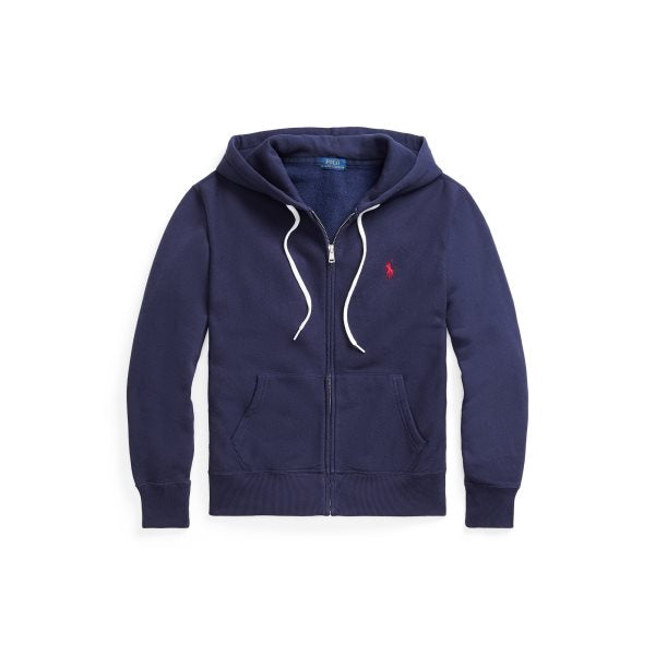 Polo Ralph Lauren Fleece full-zip hoodie Genser Marine - chrismoa.no