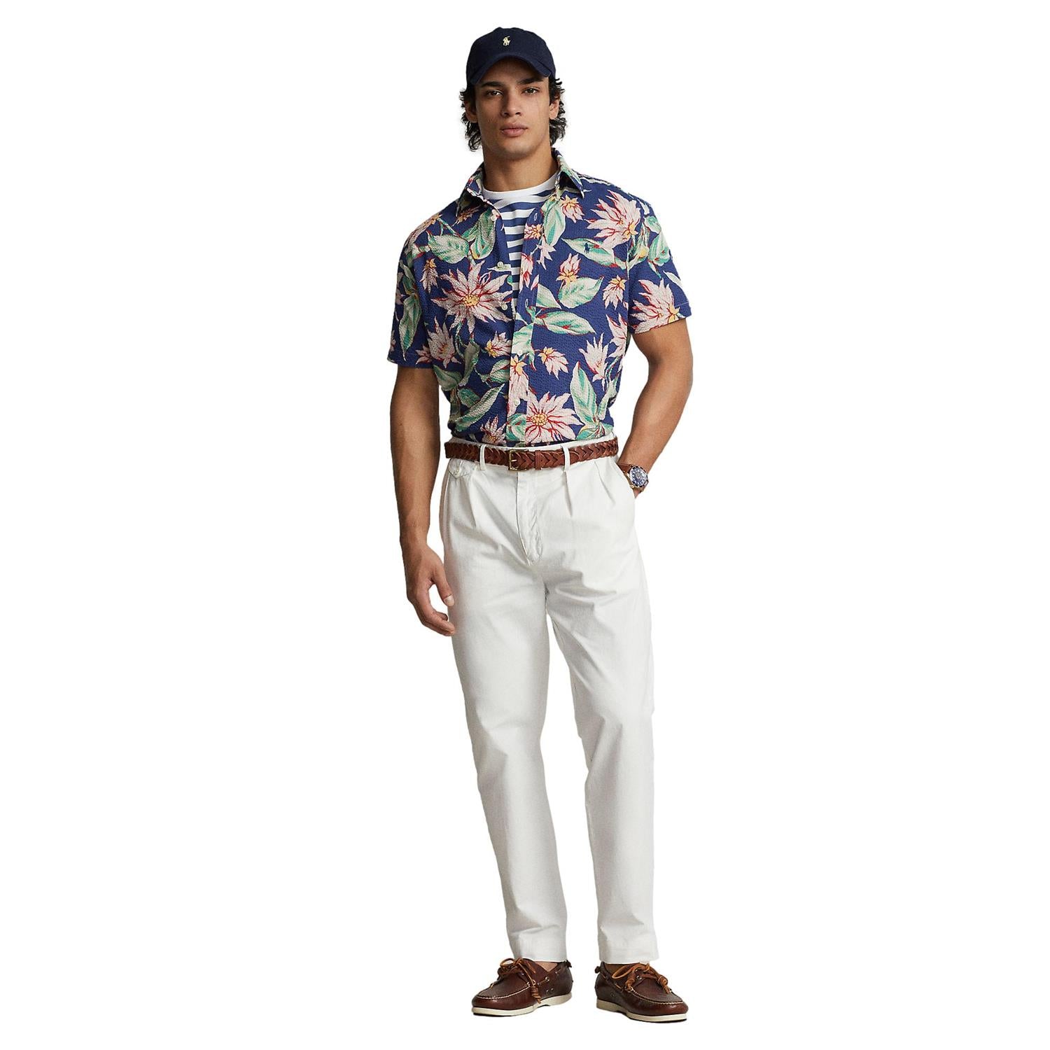 Polo Ralph Lauren Short sleeve-sport shirt Skjorte Blomster - chrismoa.no
