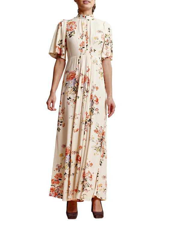By TiMo Summer Tieback Gown Kjole Blomster - chrismoa.no