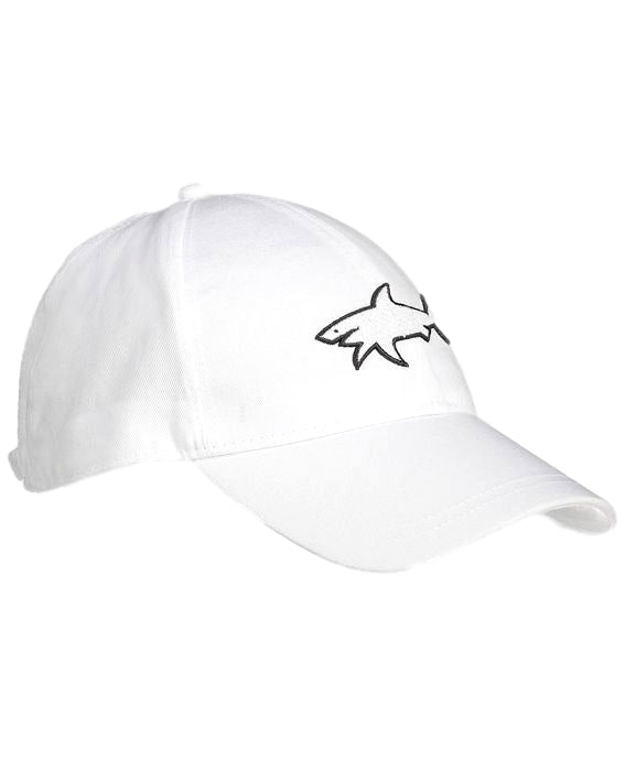 Paul & Shark Cotton Baseball Cap Caps Hvit - chrismoa.no