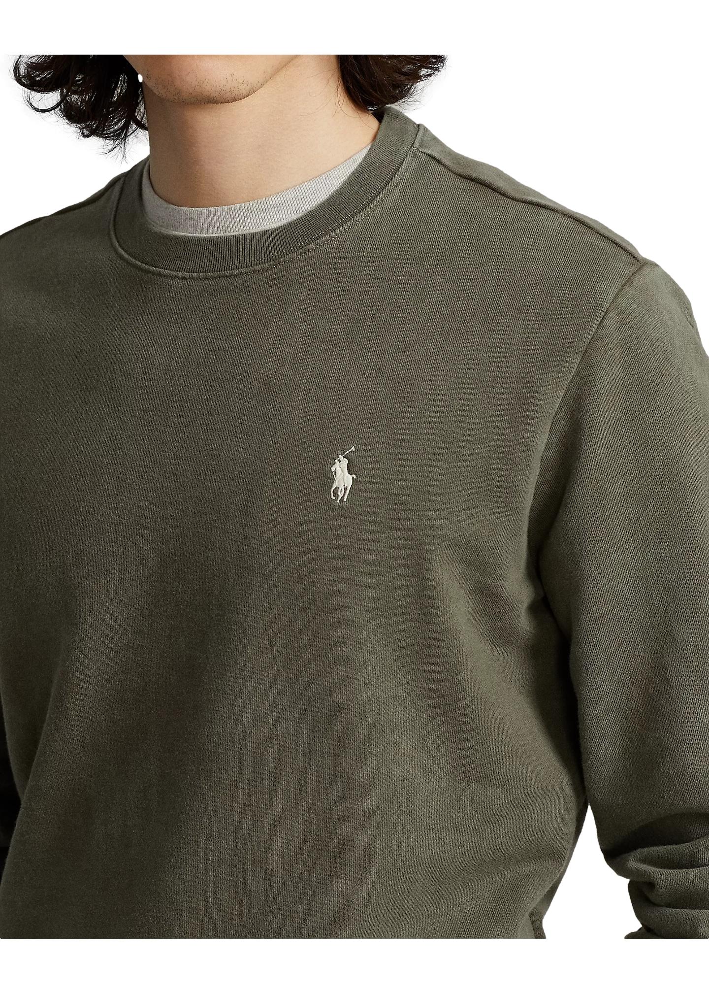Polo Ralph Lauren Loopback Fleece Sweatshirt Genser Oliven - chrismoa.no