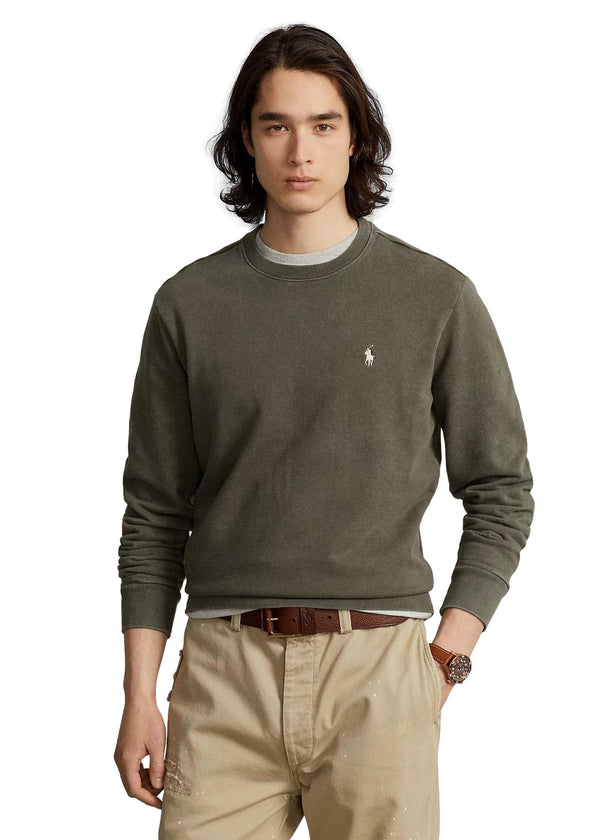 Polo Ralph Lauren Loopback Fleece Sweatshirt Genser Oliven