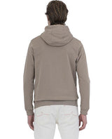 Paul & Shark Organic cotton hoodie with printed Logo Genser Beige - chrismoa.no