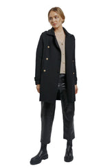 Busnel Jin coat Jakke Sort - chrismoa.no