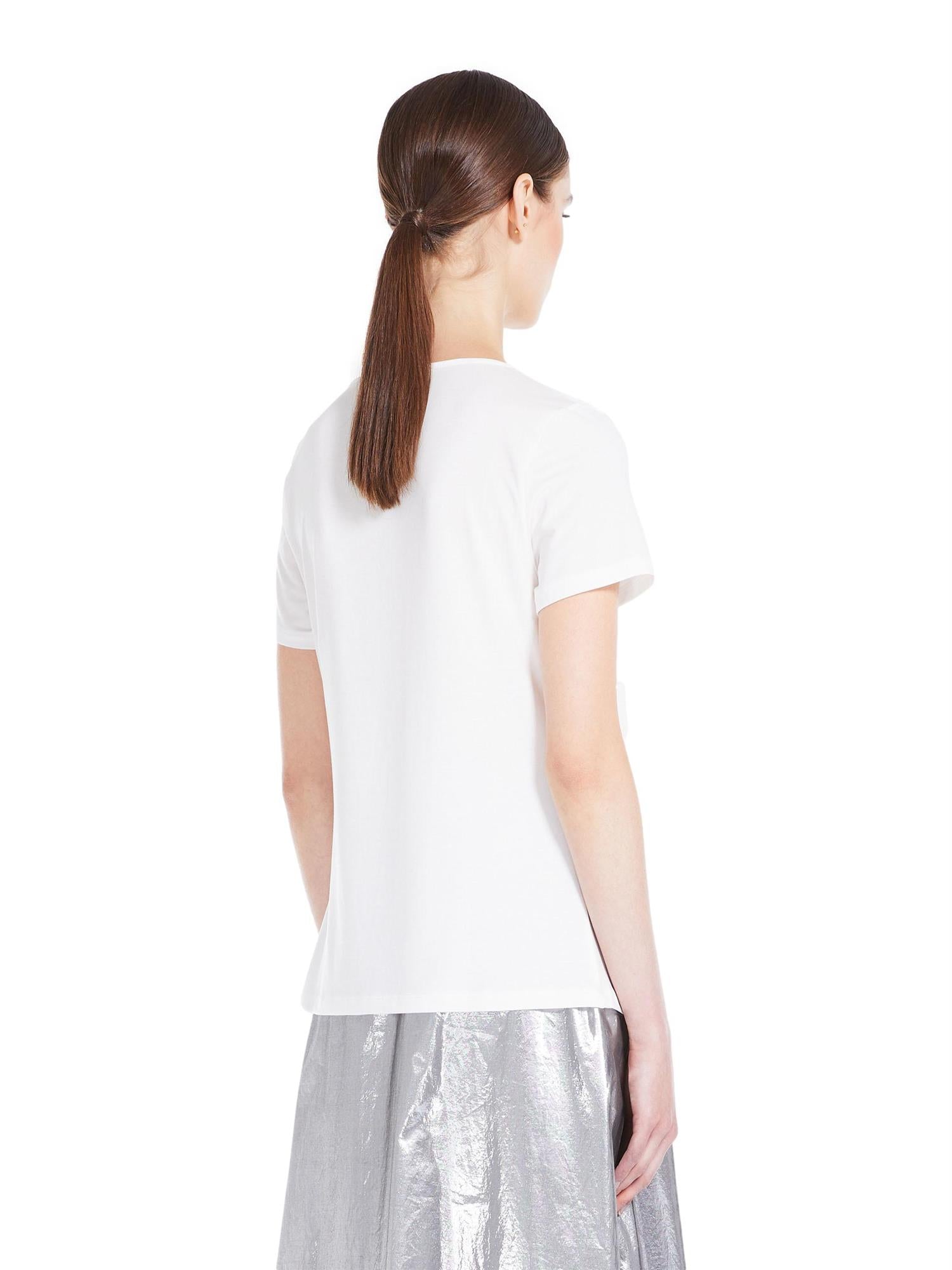 Max Mara Weekend Pergola T-Shirt Hvit - chrismoa.no