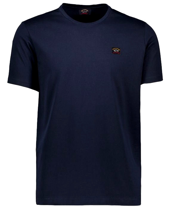 Paul & Shark Knitted T-Shirt T-Shirt Mørkeblå - chrismoa.no
