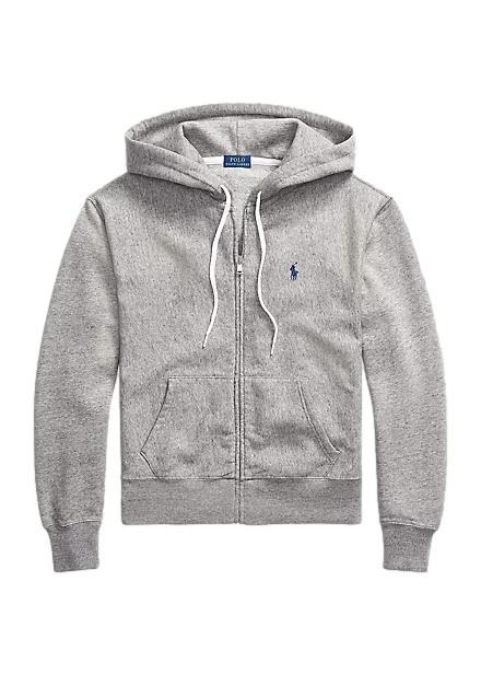Polo Ralph Lauren Fleece full-zip hoodie Genser Mørkegrå
