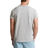 Polo Ralph Lauren Classic Fit Hevyweight T-shirt T-Shirt Lys Grå Melert - chrismoa.no