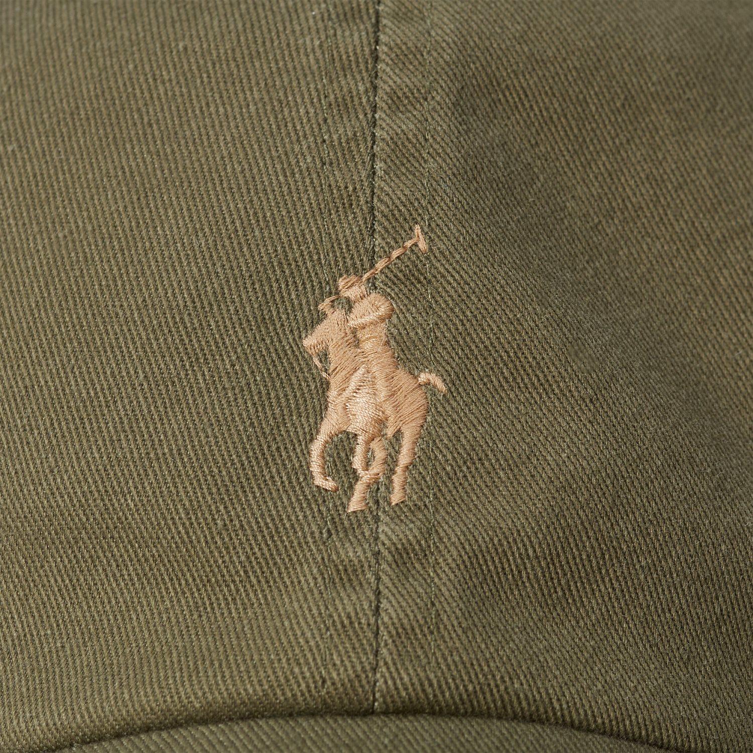 Polo Ralph Lauren CLS SPRT CAP-CAP-HAT Caps Militærgrønn - chrismoa.no