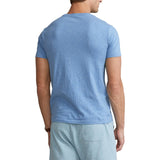 Polo Ralph Lauren Custom Slim Fit Jersey Crewneck T-Shirt T-Shirt Lyseblå - chrismoa.no