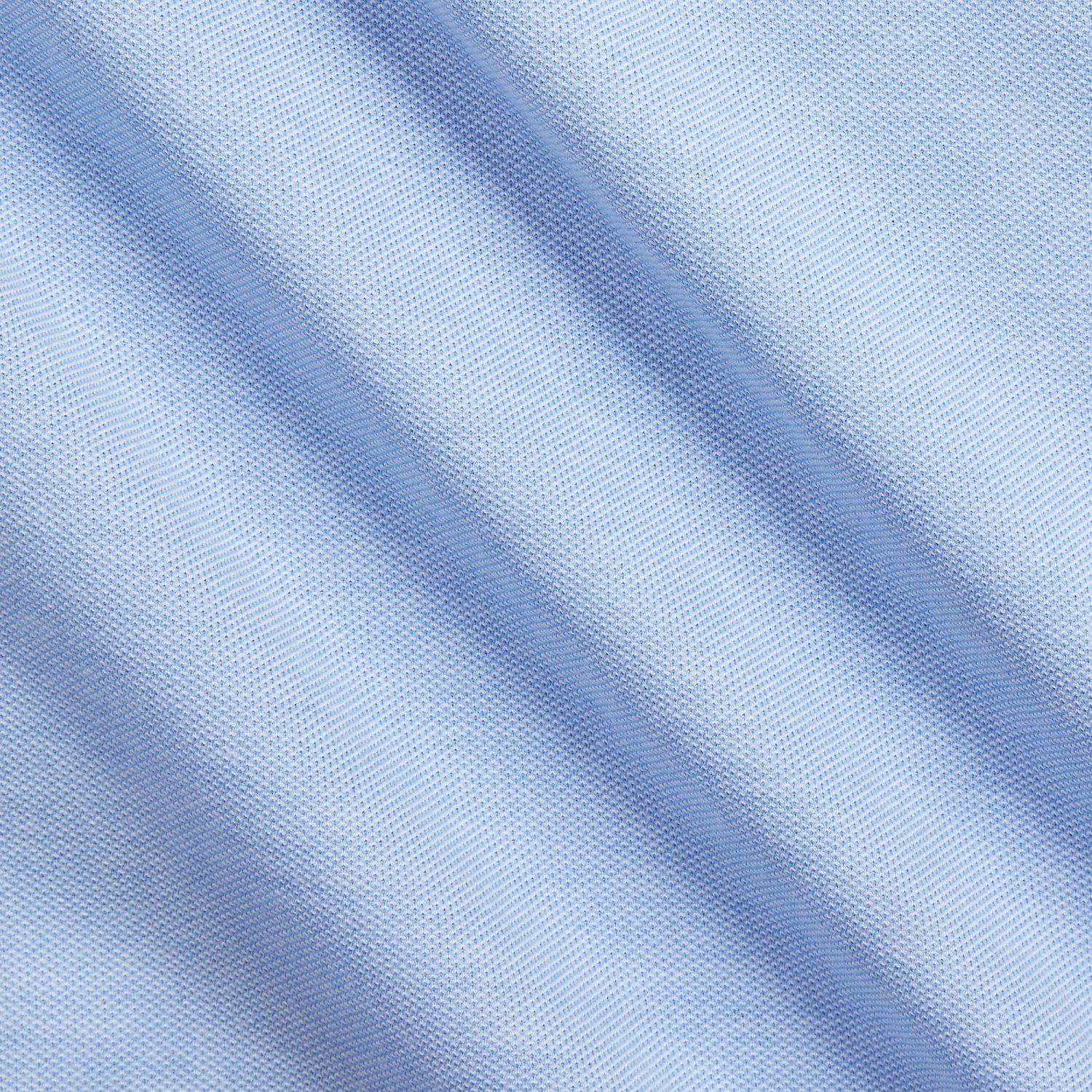 Polo Ralph Lauren Knit Oxford Shirt Skjorte Lyseblå - chrismoa.no
