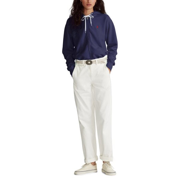Polo Ralph Lauren Fleece full-zip hoodie Genser Marine - chrismoa.no